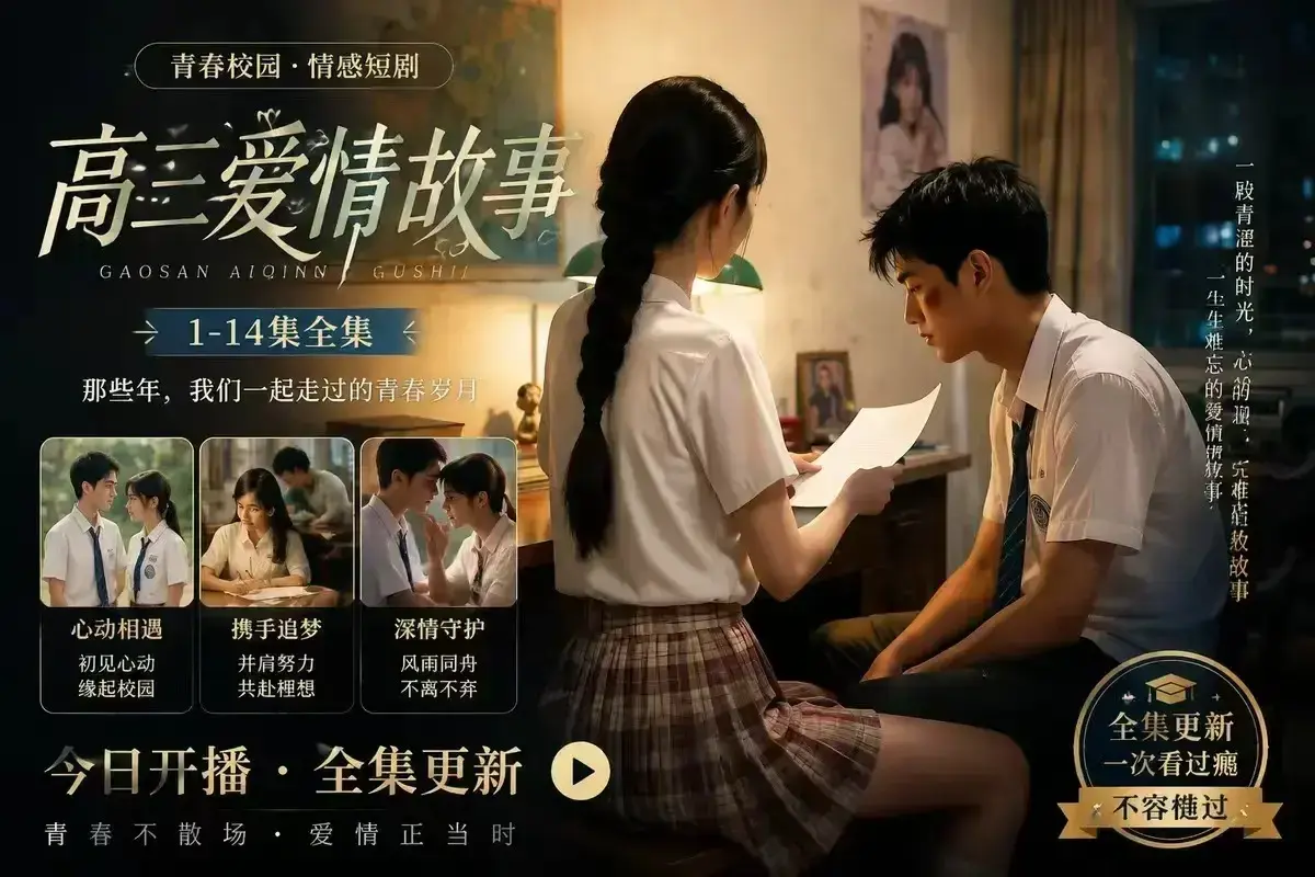 《B中爱情故事》AI短剧完整版未删减-误会篇4KHDR高清画质-百度网盘在线秒存观看